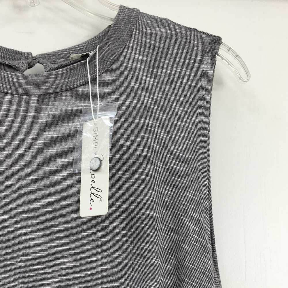 Simply Noelle Sleeveless Tank Dress With Pockets Size L/XL NEW With Tags - Picture 3 of 8